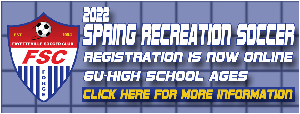2022 Spring Recreation Registration NOW OPEN!